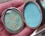 Victorian Silver Hand Engraved Antique Locket