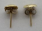 Vintage Art Deco 9ct Gold Teddy Bear Earrings