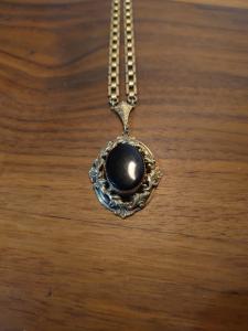 Vintage Ornate Pendant Necklace