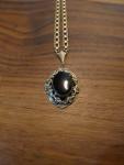Vintage Ornate Pendant Necklace