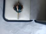 Victorian Bloodstone Claw Pendant - Vintage Steampunk