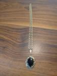 Vintage Ornate Pendant Necklace