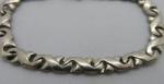 Sterling Silver Art Deco Vintage Link Bracelet