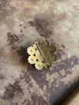 Vintage Rhinestone Brooch Necklace Indian Jewelry