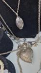 Whimsical Art Nouveau Butterfly Necklace Set