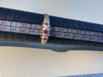 Victorian 18ct Gold Ruby Diamond Eternity Ring