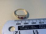 Victorian 18ct Gold Ruby Diamond Eternity Ring