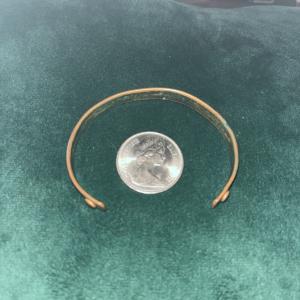 Charming Vintage Copper Bracelet
