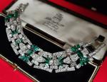 Art Deco Geometric Crystal Cocktail Bracelet