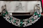 Art Deco Geometric Crystal Cocktail Bracelet