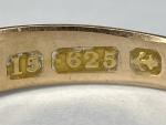 Victorian 15ct Gold Ruby Half Eternity Ring