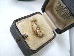 Antique 18ct Gold Five Stone Diamond Ring