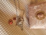 Vintage Sphere Pendant in Antique Style