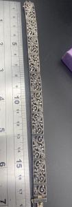 Art Deco Sterling Silver Marcasite Bracelet