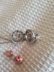 Vintage Sphere Pendant in Antique Style