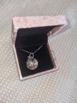 Vintage Sphere Pendant in Antique Style