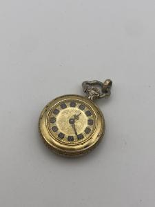 Vintage Mechanical Watch Pendant Necklace