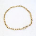 9ct Yellow Gold Antique Bracelet with Swivel Clasp