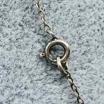 Art Deco Sterling Silver Hematite Marcasite Pendant