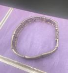 Art Deco Sterling Silver Marcasite Bracelet
