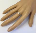 Art Deco Platinum and Gold Diamond Ring