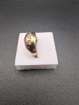 Antique 18ct Gold Diamond Gypsy Three-Stone Ring