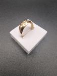 Antique 18ct Gold Diamond Gypsy Three-Stone Ring
