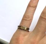 Victorian Gold Mourning Ring With 'Mother' Inscription