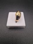Antique 18ct Gold Diamond Gypsy Three-Stone Ring