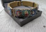 Italian Micro Mosaic Art Deco Bracelet