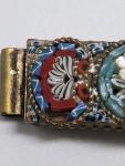 Italian Micro Mosaic Art Deco Bracelet