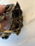 Art Deco Women's Bracelet, 4 cm Wide