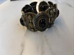 Art Deco Women's Bracelet, 4 cm Wide