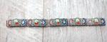 Italian Micro Mosaic Art Deco Bracelet