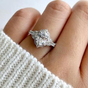 Art Deco 2.50Ct Antique Diamond Engagement Ring