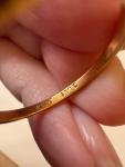Vintage 18ct Yellow Gold Platinum Diamond Ring Size S