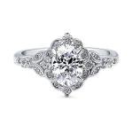 Art Deco 2.50Ct Antique Diamond Engagement Ring