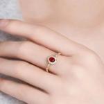 2Ct Vintage Art Deco Diamond Engagement Ring