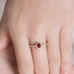 2Ct Vintage Art Deco Diamond Engagement Ring