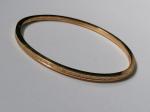 1930s Art Deco Kollmar Jourdan Gold Bangle