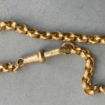 9ct Yellow Gold Antique Bracelet with Swivel Clasp