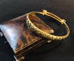 Vintage 18K Gold Plated Bracelet