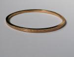 1930s Art Deco Kollmar Jourdan Gold Bangle