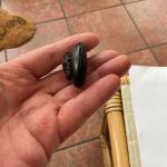 Victorian Whitby Jet Mourning Photo Locket