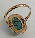 Antique Egyptian Rose Gold Scarab Ring