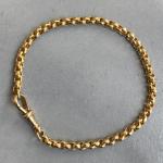 9ct Yellow Gold Antique Bracelet with Swivel Clasp