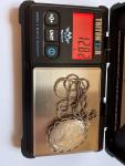 Victorian Silver Floral Locket Pendant Necklace