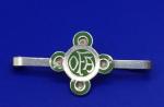 1922 English Silver Enamel Brooch