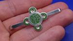 1922 English Silver Enamel Brooch