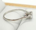Vintage Platinum 0.56ct European Cut Diamond Ring